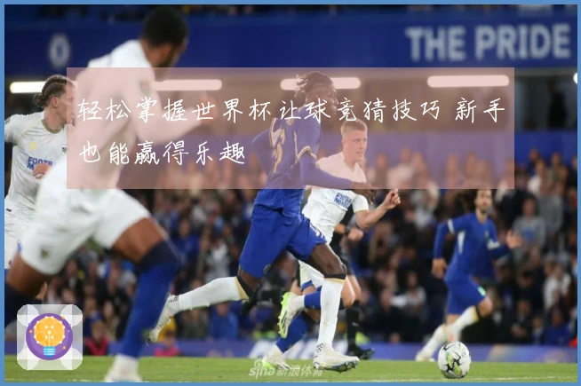 轻松掌握世界杯让球竞猜技巧 新手也能赢得乐趣